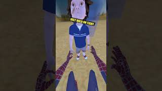 Spider-Man VR SQUID GAMES WINS WTH SON #vr #virtualreality #spiderman #gaming #benbu