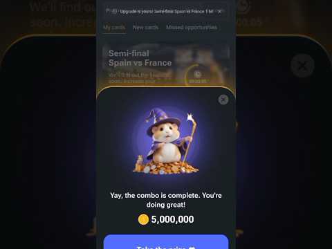Hamster Combo cards today date: 9/7/24 #hamsterkombat #hamstercipher #hamstercardstoday #tapswap