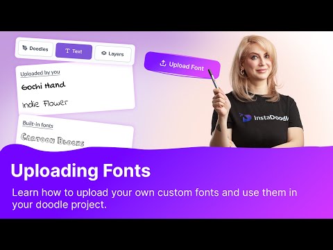 How to Upload Custom Fonts in InstaDoodle | Easy Step-by-Step Guide