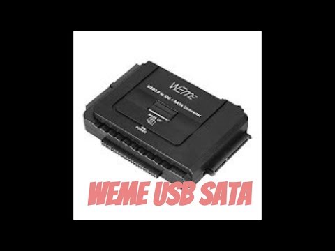 WEme USB 3.0 to SATA/IDE Adapter with Universal 2.5″/3.5″