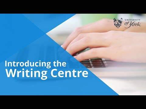 Introducing the Writing Centre