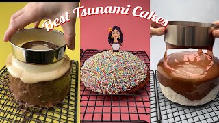 Best pull me up doll cake 2  - Tsunami Doll Cake Compilation - Foodie beats tiktok viral Dress cake