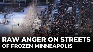 Minneapolis LIVE: Protesters Defy Brutal Cold as ICE Fury Sweeps the City | Gregory Bovino | US News
