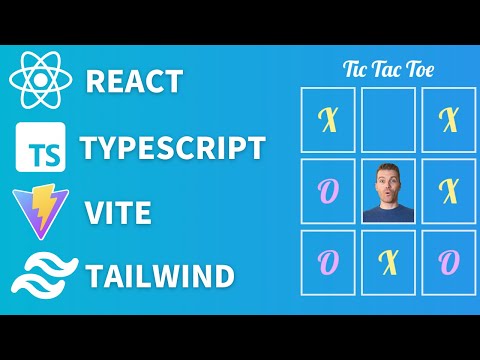 Learning React, Typescript, Tailwind and Vite with Tic Tac Toe