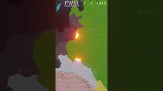 The Great Collapse - Eastern Front 1915 | Full World Map #history #ww1 #war #empire #easternfront