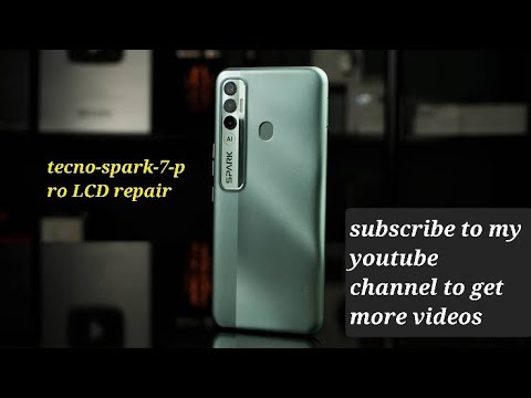 how to fixed Tecno-spark-7-pro- LCD |Tecno spark7 lcd replacement
