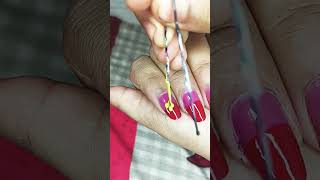 Beautiful nail art design for beginners#nailart #shorts #shortsvideo2025
