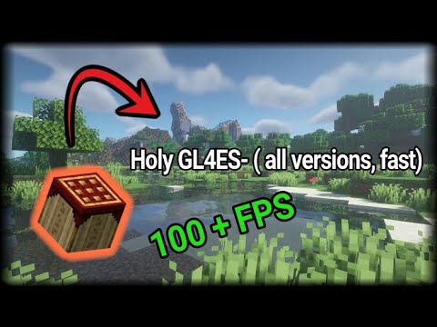 Best Epic Shader | Minecraft Pojavlauncher 🥰 | Holy GL4ES Render 