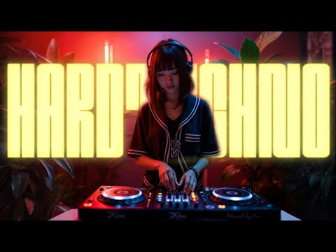 🎧 HARDTECHNO AI DJ Set | Cyber Rave in Red Jungle 🌺🔥 | Little Chaos Playlist