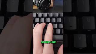 These METAL Keycaps sound like PENNIES? #shorts