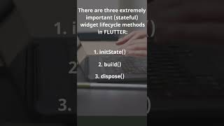 3 Important stateful Flutter Widget lifecycle methods | Very Useful #shorts