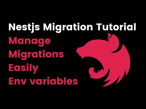 Nestjs Migration Tutorial