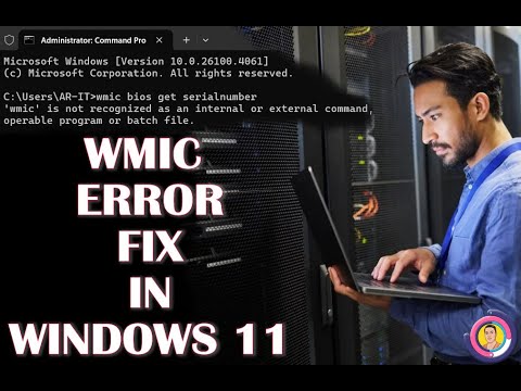 Fix "wmic bios get serialnumber" Not Working in Windows 11 | Easy Fix