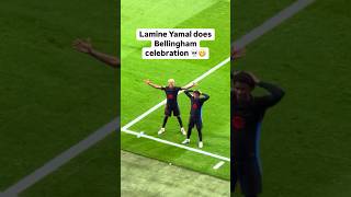 Lamine Yamal Mocks Bellingham😂🔥 #lamineyamal #lamineyamalskills #shortsfeed #shorts #barcelona