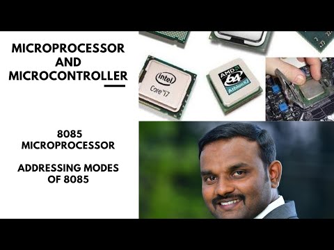 ADDRESSING MODES OF 8085// 8085 MICROPROCESSOR//