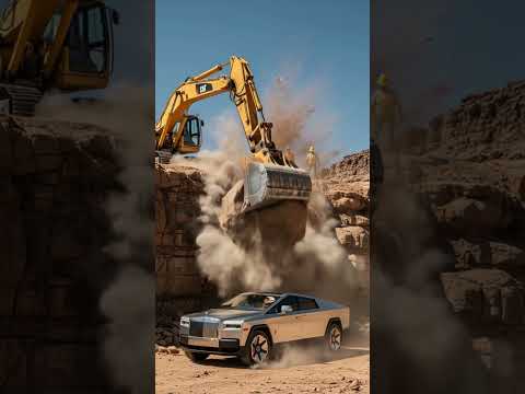 Cybertruck Crash Test: Nature Edition #ai #aivideo
