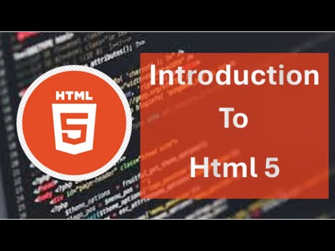 Html introduction 2024|2025