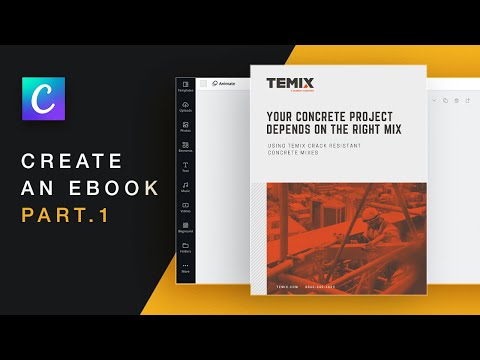 Creating an eBook in Canva From Start to Finish (Part One)