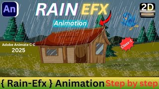 Rain Effect/Adobe animate cc tutorial in hindi/adobe character animator/2d animation course in hindi