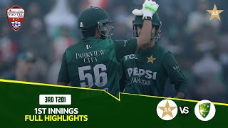 1st Innings Highlights | Pakistan vs Australia | Match 03 | T20I Series 2026 | PCB | MJ1K
