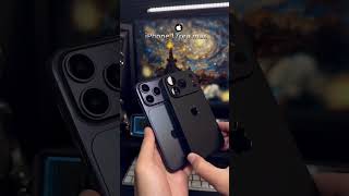 High-end black #iphonecase #iphone17promax #iphone17pro