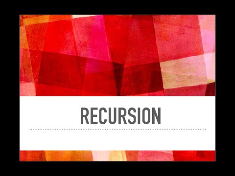 Introduction To RECURSION