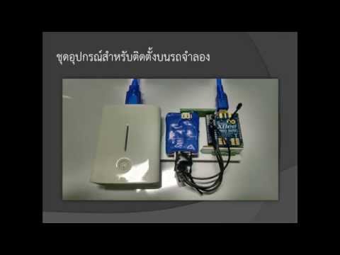 ระบบติดตามตำแหน่งการเคลื่อนที่สำหรับรถจำลอง