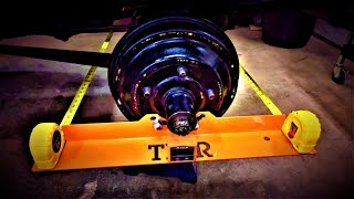 Ford Model A DIY alignment.  How to set toe on early Fords at home.  straight axle