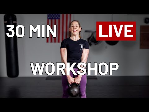 Kettlebell Swing for Beginners: Live Workshop for Women of Dartmouth