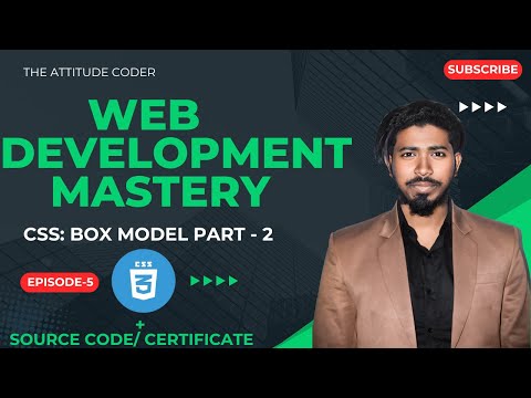 CSS Box Model Unlocked: Margins, Borders & Padding Explained (Part 2) | Completed #theattitudecoder