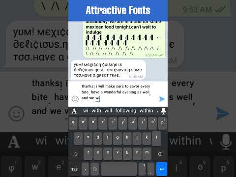 Font keyboard App
