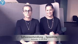 Speeddateevent Softwareentwicklung 31.08.2018 in Karlsruhe