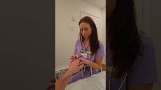 How do you respond to your nurse? #hospital #nursescrubs #nurseuniform #hands