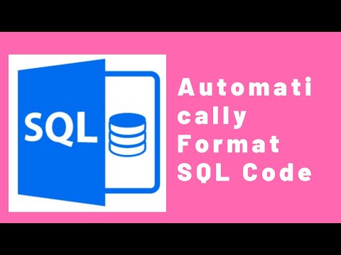 Automatically Format SQL Code