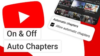How to Turn On/Off Automatic Chapters on Youtube