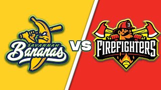 DISNEY DAY!! Savannah Bananas vs The Firefighters in Anaheim, California