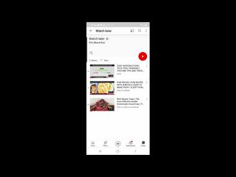DELETE WATCH LATER LIST ON CELL |DELETE WATCH LATER VIDEOS ON PHONE |  #SHORTS| 2021