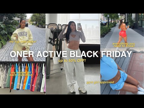 ONER ACTIVE BLACK FRIDAY 2025| up to 50% off, my *TOP* athlete picks, honest reviews, & sale prep!