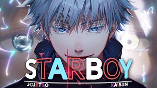 STARBOY - GOJO SATORU EDIT [FREE PRESET] ALIGHT MOTION 📱
