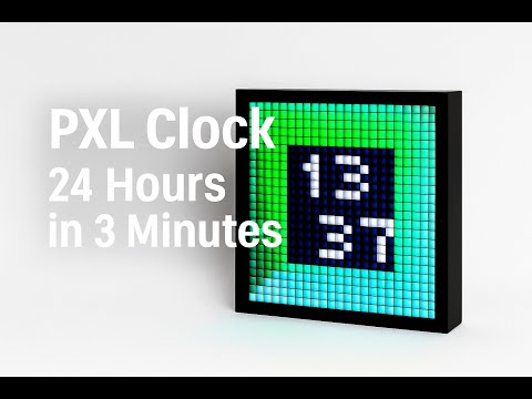 PXL Clock CHILL-OUT - 24 Hours in 3 Minutes