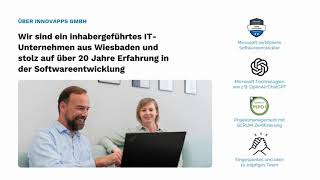 Innovapps stellt sich vor | Softwareentwicklung, Schnittstellenintegration & KI