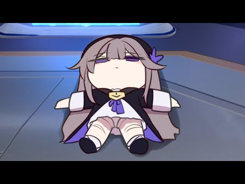 【崩壊スターレイル】KURU KURU KURURIN 暇を持て余してるヘルタ　Honkai: Star Rail　黑塔