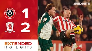 Sheffield United 1-2 Middlesbrough | Extended EFL Championship highlights