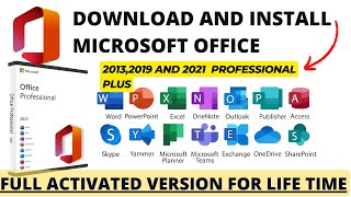 Download And Install Microsoft Office in 2024 | For Laptops And Mobiles