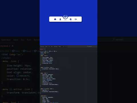 Hover Effect Menu with Moving Indicator#html5 #css #javaScript#coding #shorts #frontendcourse 🧑‍💻💯🥰