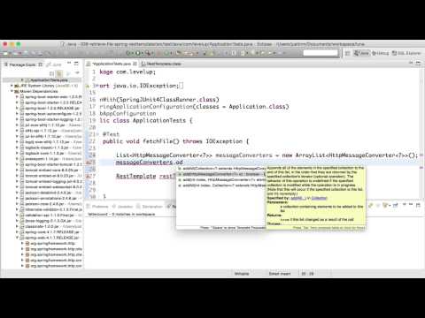 Screencast #38: Download file with RestTemplate