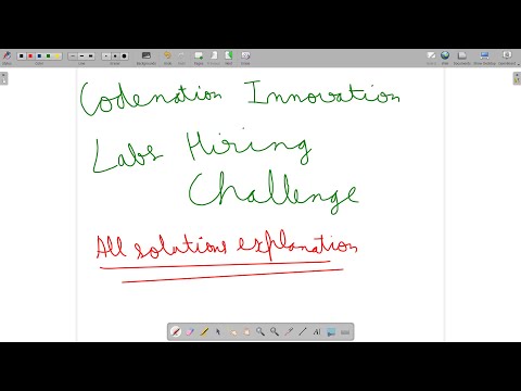 Codenation 26th January Innovation Labs Hiring Challenge | All Problems Solutions Explained