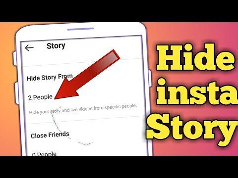 How to hide instagram story from someone । Instagram story hide kaise kare 2021 #shorts #short