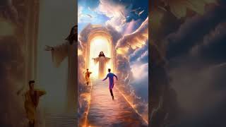 Run Into His Arms: A Moment of Divine Love ✝️#JesusEmbrace #DivineLove #Faith #Healing #LoveAndPeace