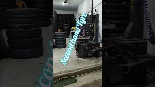 Second hand Tyre A #automobile #tyer #tyrerepair #service #machine #rotatingtire #tyrechanger #diy
